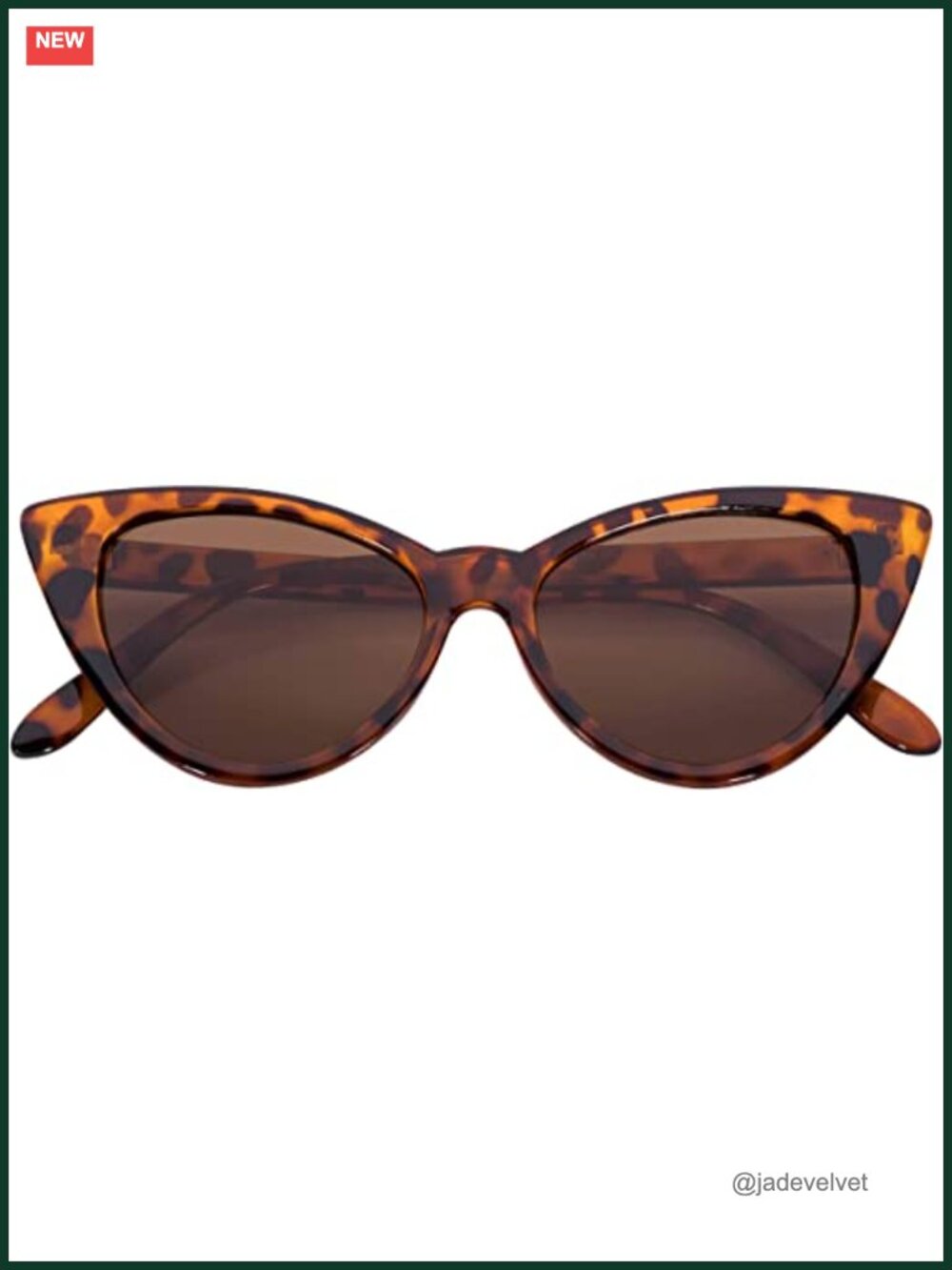Cat Eye Sunglasses Women UV400 Retro Vintage Winged Small Fit